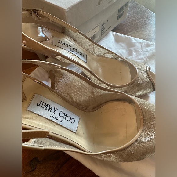 Jimmy Choo Nova Lace - nude color - Picture 4 of 12